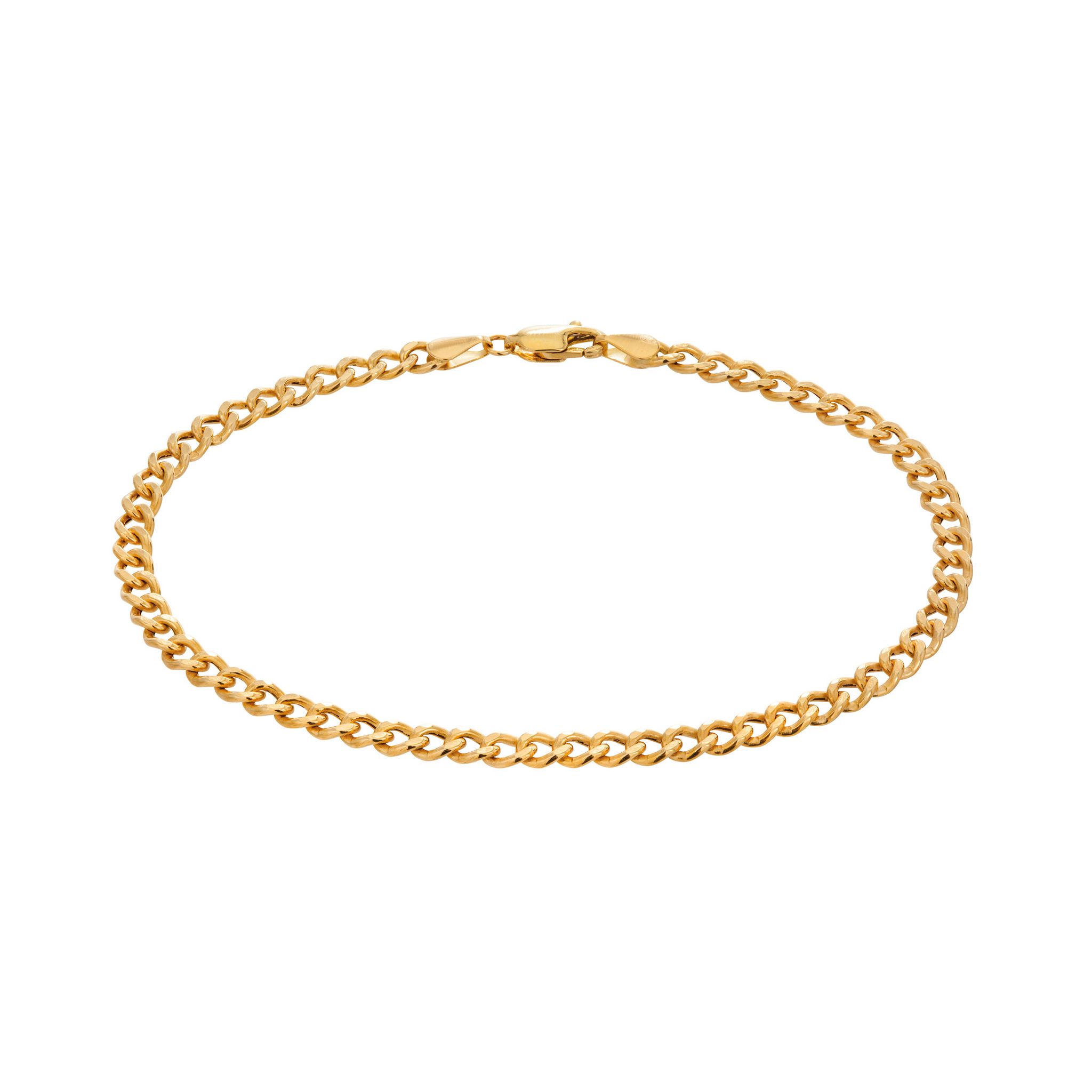 Armband 9K guld 18,5cm