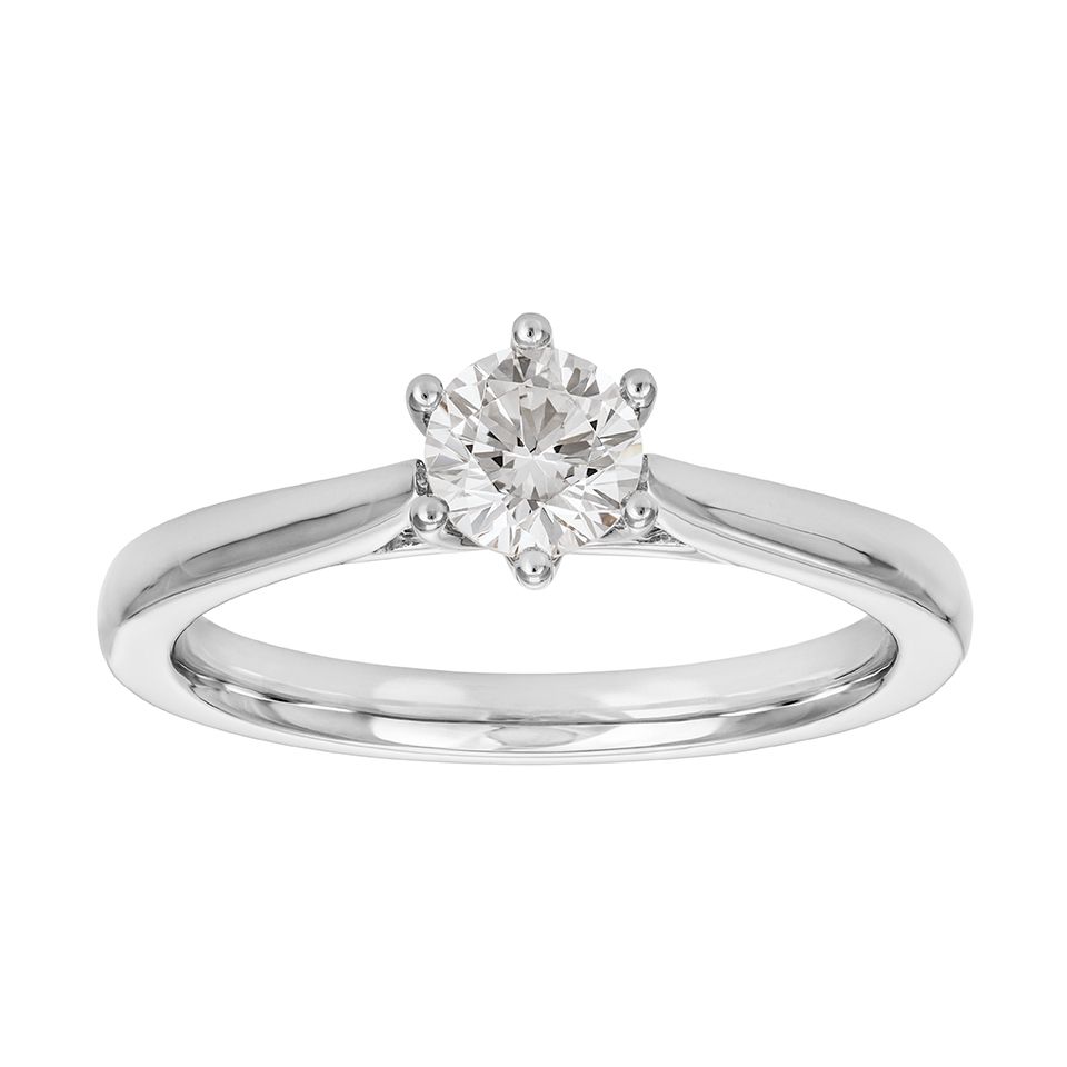 Ring med labbodlad diamant, 15.0