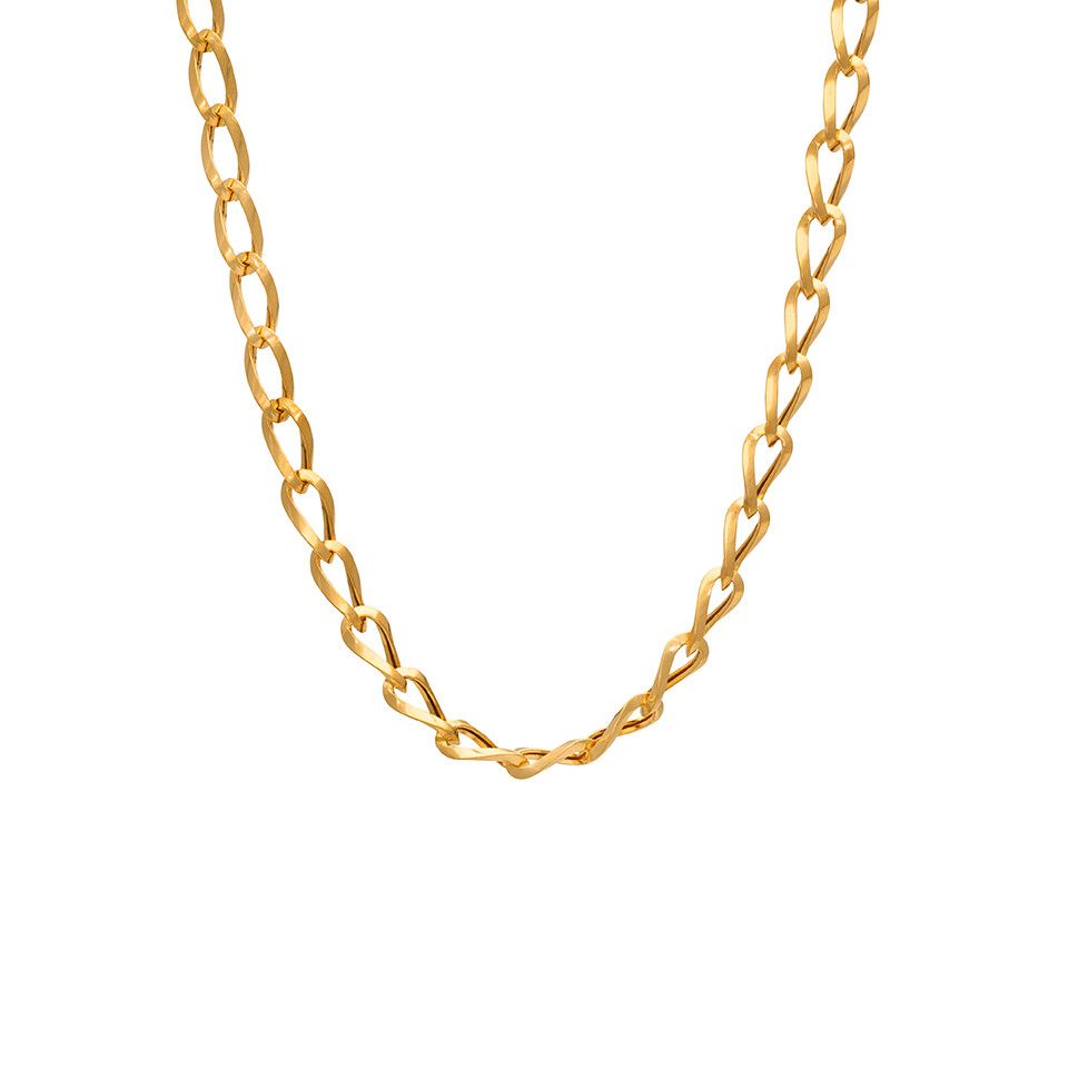 Halsband i 18K guld 45cm