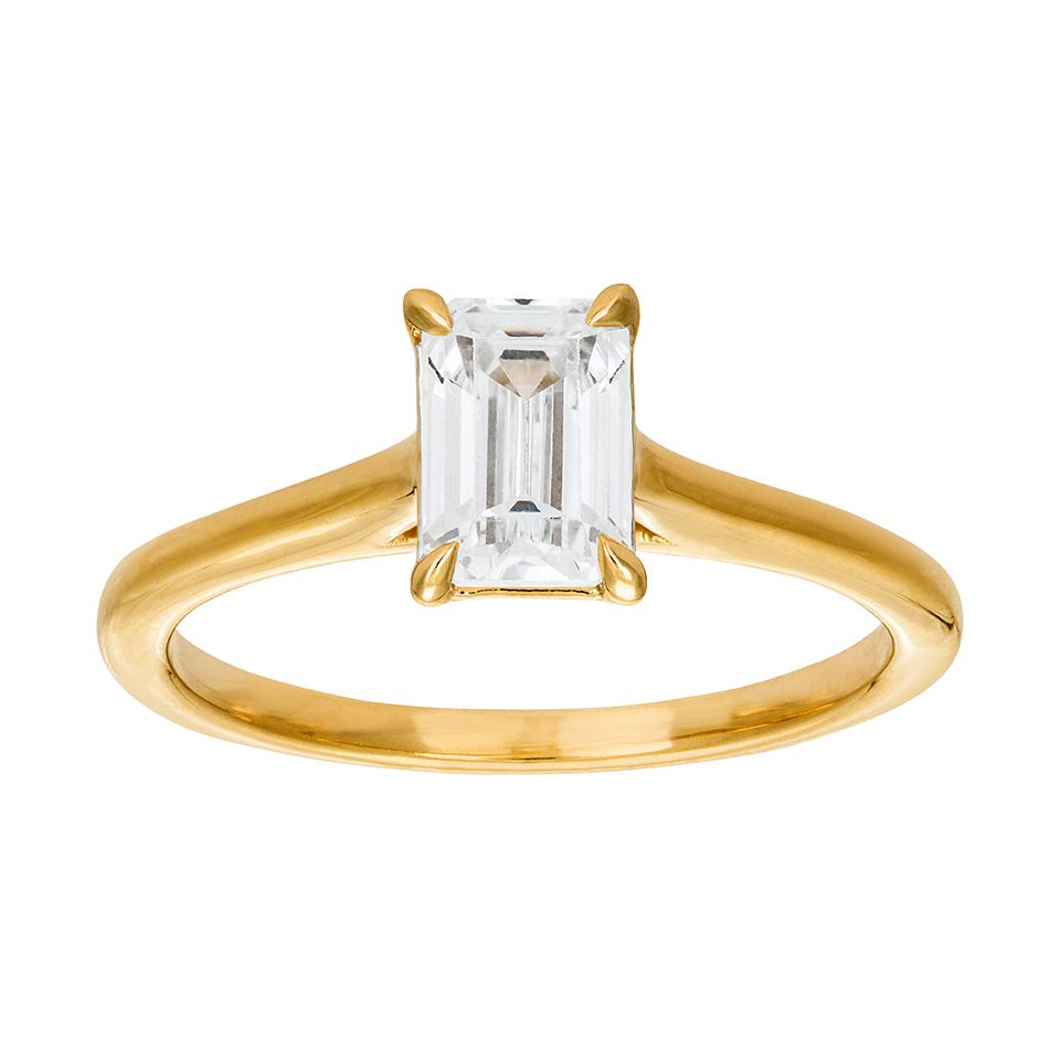 Ring med labbodlad diamant, 15.0