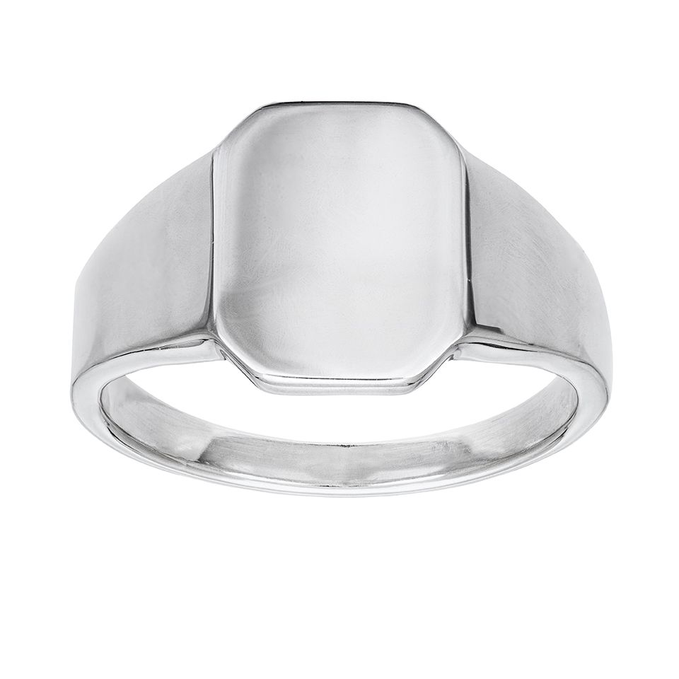 Herr ring i silver 22.0